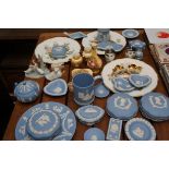 Collection of Jasper ware Wedgwood & Aynsley