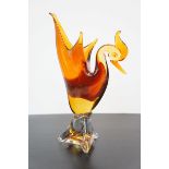 Murano Art glass figure of a cockerel