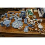 Collection of Wedgwood jasper ware & others