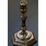 Silver candle stick by Walker & Hall Weight 406g (