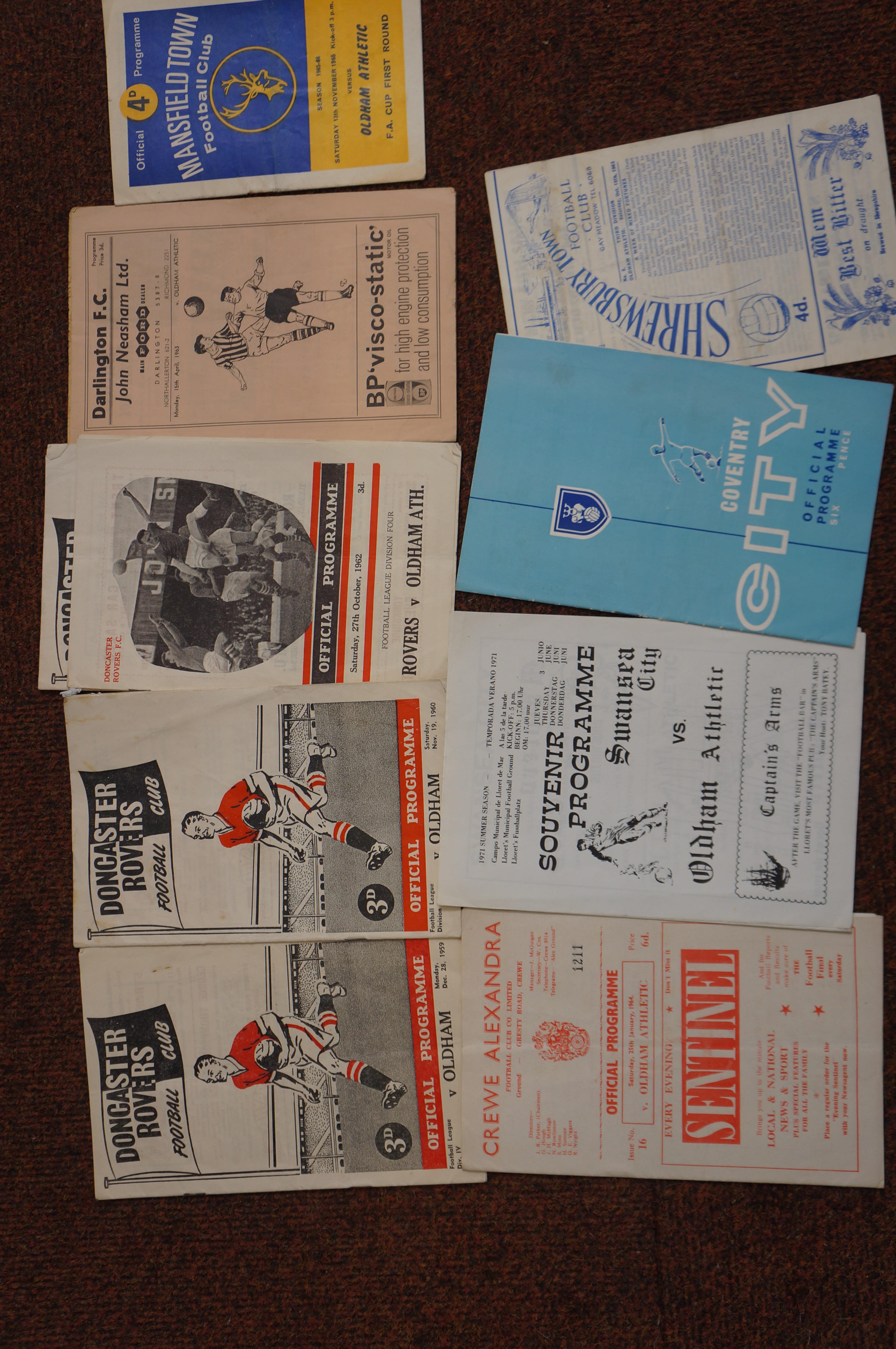 Good collection of early football programs - some - Image 3 of 4