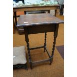 Twist leg side table