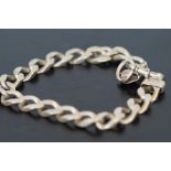 Silver gents bracelet