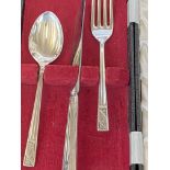 Viners knife, fork & spoon boxed