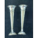 Pair of silver candle sticks