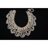 Silver choker Weight 160g