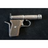 .177” German Tell Air Pistol, cylindrical cover st