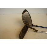 Anser vintage ping putter together with mizuno dri