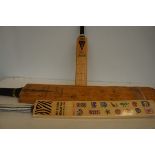 Atlas company London cricket bat together with 2 n