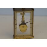 Uwestra German skeleton mantle clock (rare)
