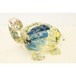 Art glass turtle