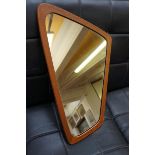 Early 70's retro hall mirror Length 64 cm