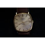 9ct Gold cased vintage Rotary wristwatch with sub