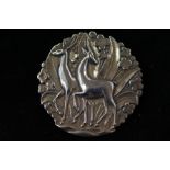 Danish sterling silver pin brooch