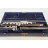 Cased vintage flute