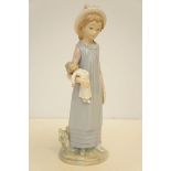 Lladro figure of a girl