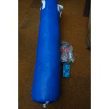 Gym quality punch bag (New & boxed) with boxing gl