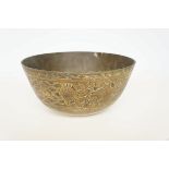 Early Chinese bronzed sounding bowl Diameter 25 cm