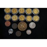 Collection of cased American commemorative coins &