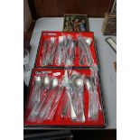 2x Boxes of Old Hall flatware