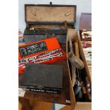 Carpenters toolbox & contents to include a gordon