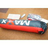 Gym quality punch bag (New & boxed) with boxing gl