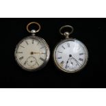 2x Pocket watches recommended for spares or repair