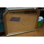 Large gilt framed mirror