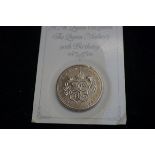 Royal mint Queen 90th Birthday 5 pound coin