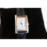 Ladies silver wristwatch