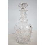 Victorian glass decanter