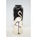 Moorcroft trial colourway flamingo vase