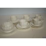 Royal crown derby part tea set 1940's - 17 piece s