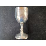 Silver trophy dated 1919 Total weight 72g