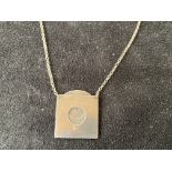 Silver designer necklace & pendant