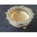 Silver 3 footed bowl dated 1838 Weight 130g
