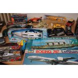 Collection of model cars, boat & others