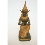 Balinese bronze figure Height 24 cm