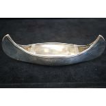 Silver viking boat length 18 cm