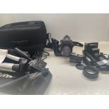 Mamiya 645 camera, lenses & tripod