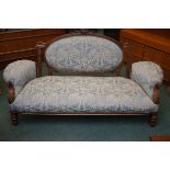 Early 20th century carved lounge suite