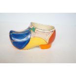 Clarice Cliff orange melon large clog