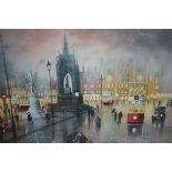 Bernard McMullen Original Watercolour Manchester S