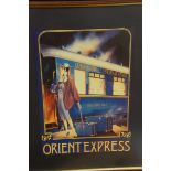 Orient express poster