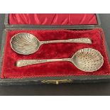 2x boxed plated teaspoons