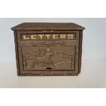 Cast iron letter box - no key
