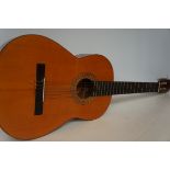Spanish acoustic guitar with soft case
