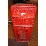 Cast iron original letter box - corrosion to base