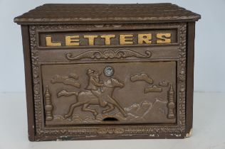 Cast iron letter box - no key