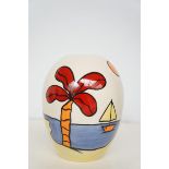 Lorna Bailey Bulbous vase tropicana